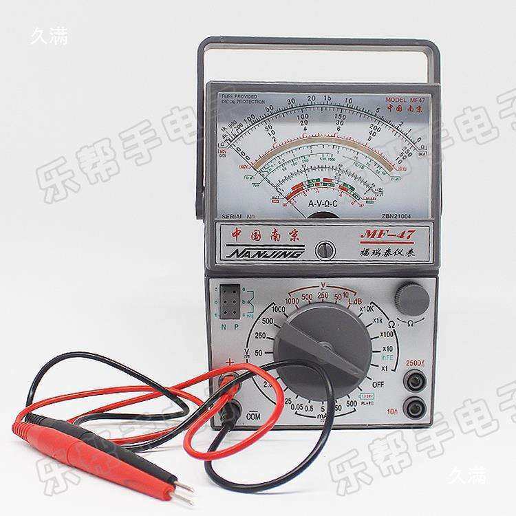 电子电容表指针式万用表实验电流表维修工具多功能高精度电工其他