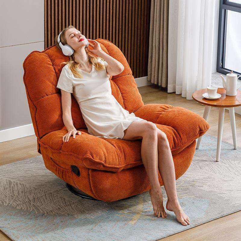 头等太空舱电动沙发单人布艺客厅卧室多功能可躺可睡懒人沙发摇椅