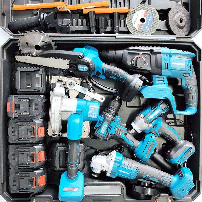 锂电电锤角磨机电动扳手电钻电锯切割机