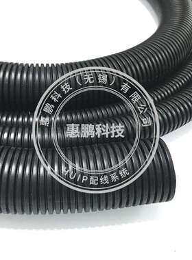 PP阻燃线束波纹管 HPFP改性聚丙烯阻燃 塑料波纹管汽车线束波纹管