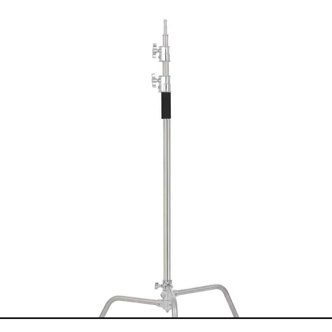2.8米不锈钢魔术腿灯架单支不含横杆万向球魔术腿横杆