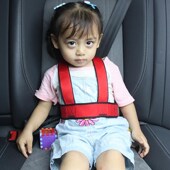 儿童安全带汽车用辅助抱娃绑带婴儿宝宝飞机用背心后座睡觉神器