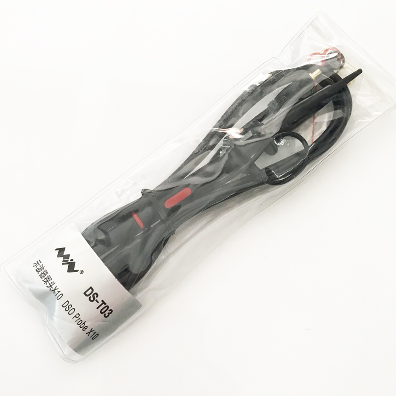 迷你袖珍示波器DS211DS212DS213专用探头MCX衰减比X1X10开关切换