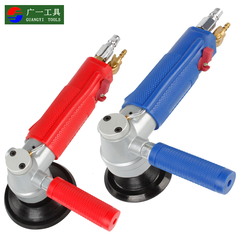 3寸 4寸 注水式气动水磨机 无电云石机玉石大理石抛光机磨光机