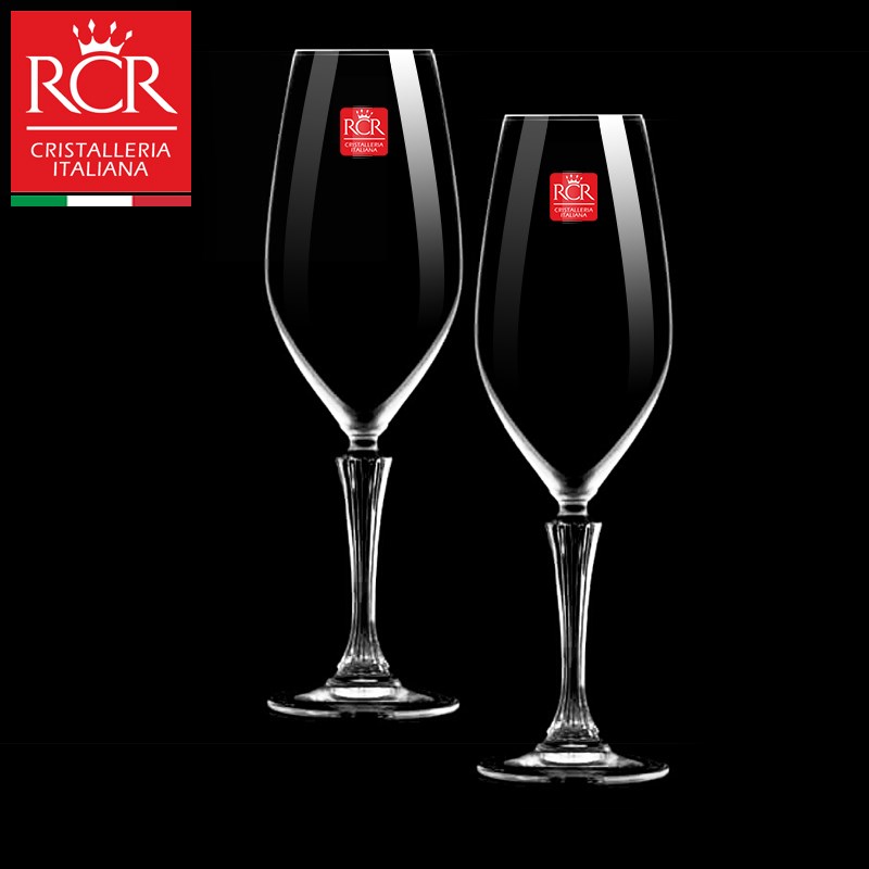 RCR 葡萄酒杯家用高脚杯奢华水晶玻璃杯波尔多葡萄酒杯勃艮第酒杯