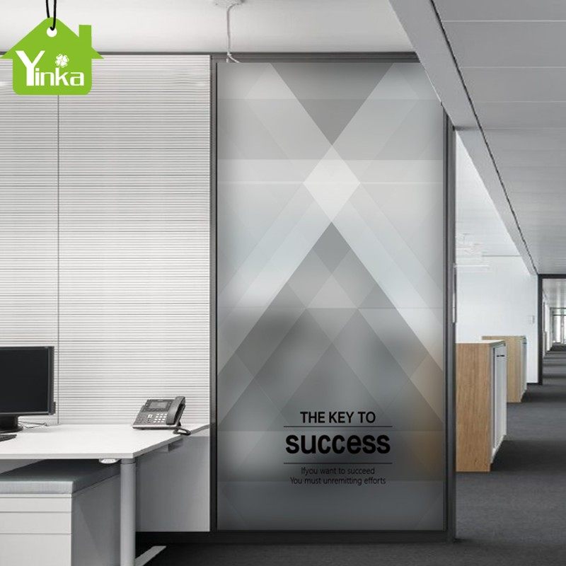 定制几何三角办公室静电磨砂玻璃贴纸透明贴膜简约灰色办公室防晒,家居饰品,玻璃膜/贴,淘宝优惠券,粉丝福利购,淘宝优惠卷