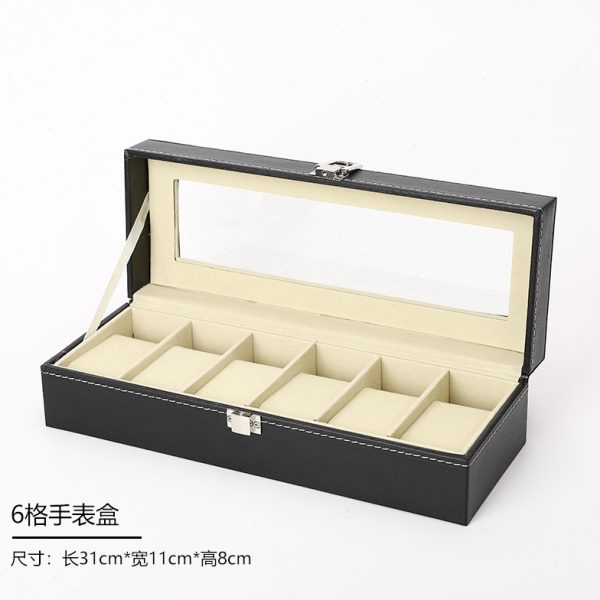 手表收纳盒家用高档盒子箱女存放腕表大容量展示机械表士盒收藏