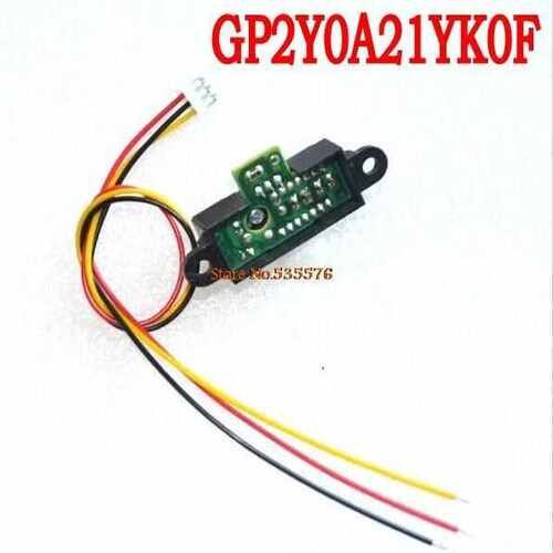 2Y0A21 GP2Y0A21YK0F 红外测距传感器 GP2D12距离检测10-80cm带线
