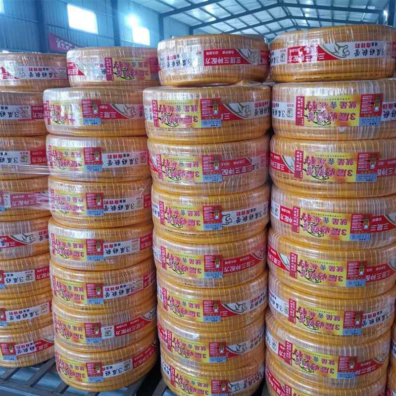 蛇皮管纤维增强管五金店配送自来水管三胶一线水管