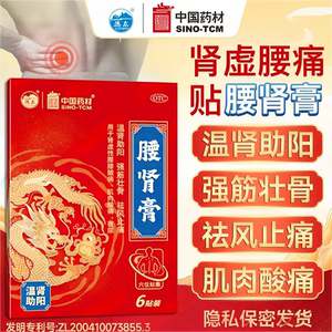 [德众]腰肾膏6贴/盒肌肉酸痛肾虚夜尿补肾腰间盘突出