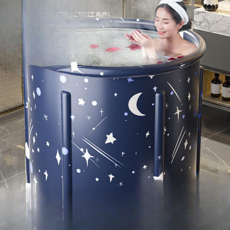 泡澡桶大人折叠加热沐浴洗澡桶家用坐浴盆全身浴盆浴缸成人中国