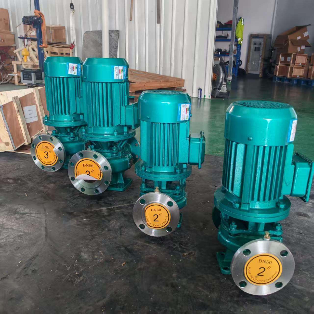 GDF（2）50-12惠州沃德管道循环水增压泵 不锈钢材质热水高温水泵