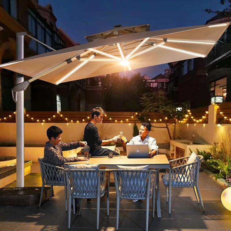 户外遮阳伞别墅花园露台庭院伞室外商用大型太阳能带灯露台花园伞,玩具/童车/益智/积木/模型,毛绒/玩偶/公仔/布艺类玩具,淘宝优惠券,粉丝福利购,淘宝优惠卷