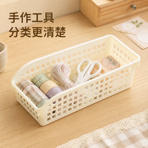 厨房缝隙杂物收纳筐零食橱柜调料