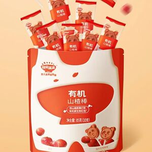 秋田满满山楂棒棒糖零食水果棒山楂条儿童零食送婴幼儿宝宝辅食谱