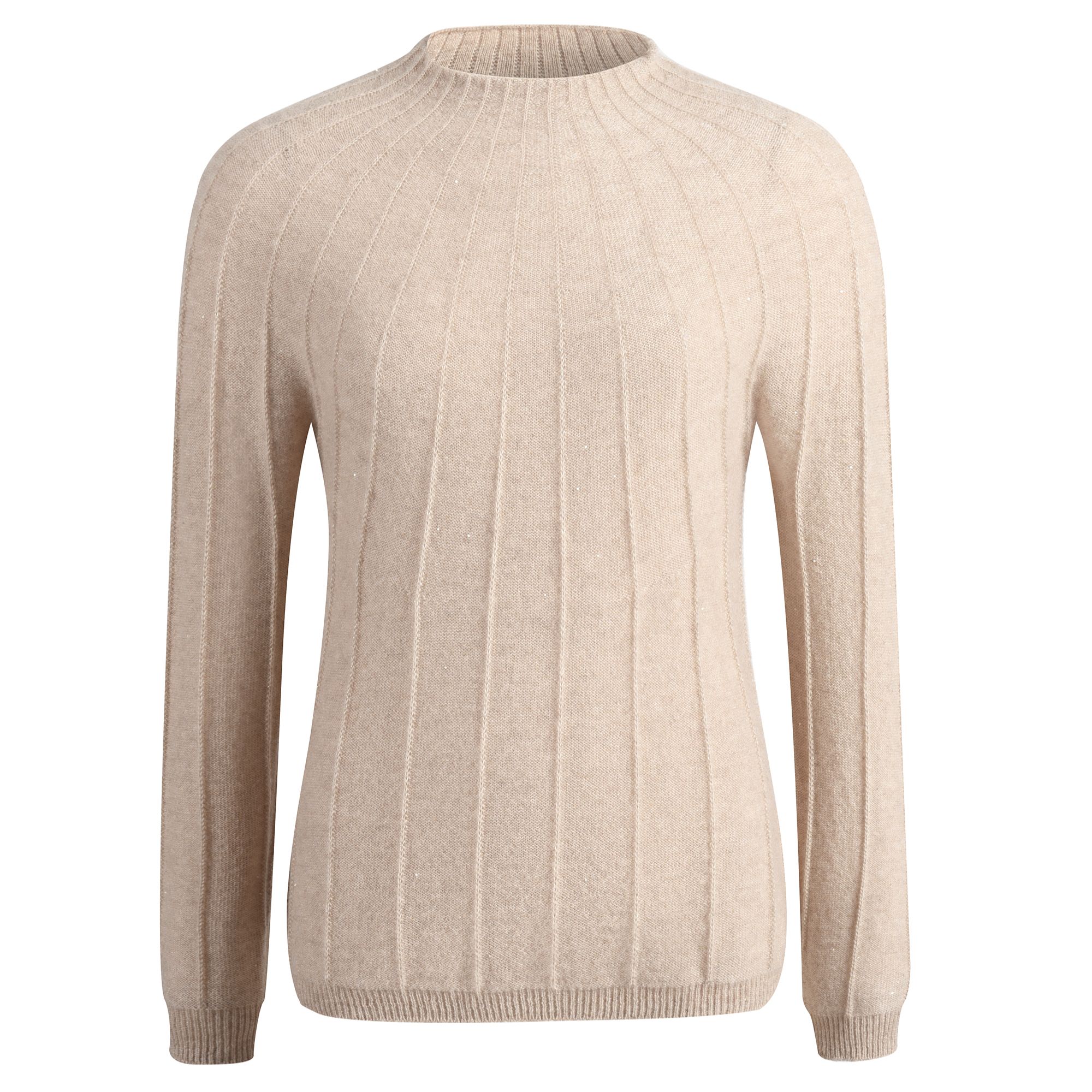 玉兰悠悠2025新款冬璀璨星绒山羊绒纱线无缝亮片套头衫保暖秋冬