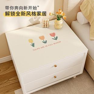 直销床头柜垫子现代卡通防水防油皮革桌垫防尘盖布书桌桌面垫 新款
