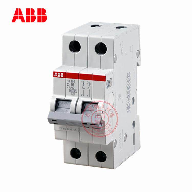 ABB低压微型断路器小型空气开关SJ202-D32物料号10175456