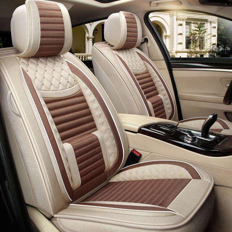 2022款雪佛兰科鲁泽座垫悦享天窗版亚麻汽车坐垫四季通用车座套