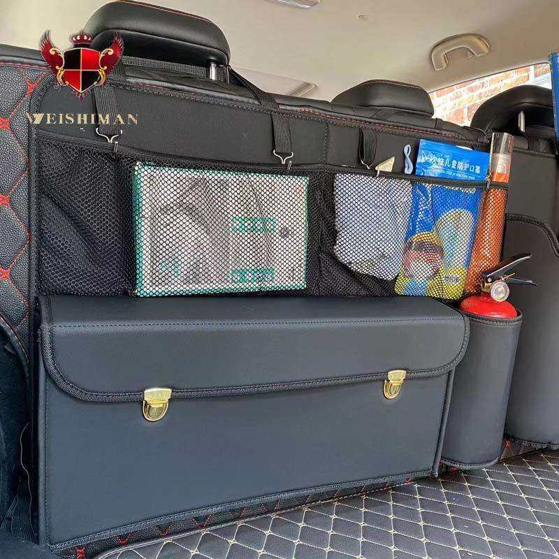 汽车后备箱收纳袋悬挂挂袋收纳网兜储物袋SUV车载置物袋MPV整理