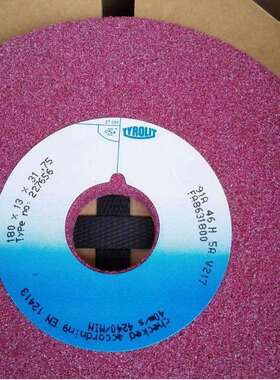 泰乐利砂轮泰诺利砂轮红色91A46H 93A46I 180*13*31.75