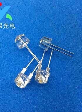 f88MM草帽0.5w蓝灯LED灯珠发光二极管 蓝色灯珠