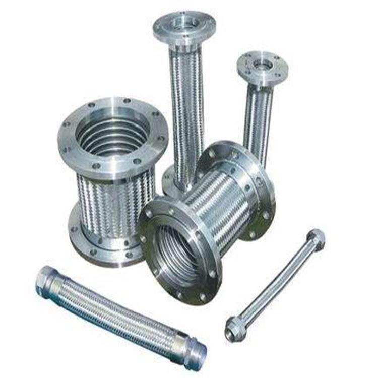 耐高温耐腐蚀金属软管 大口径金属软管 法兰不锈钢金属软管