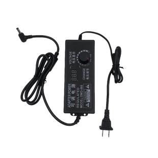 新款 12伏5a帶顯示屏大功率調(diào)壓開 24V2aa可調(diào)壓電源適配器3 直銷3