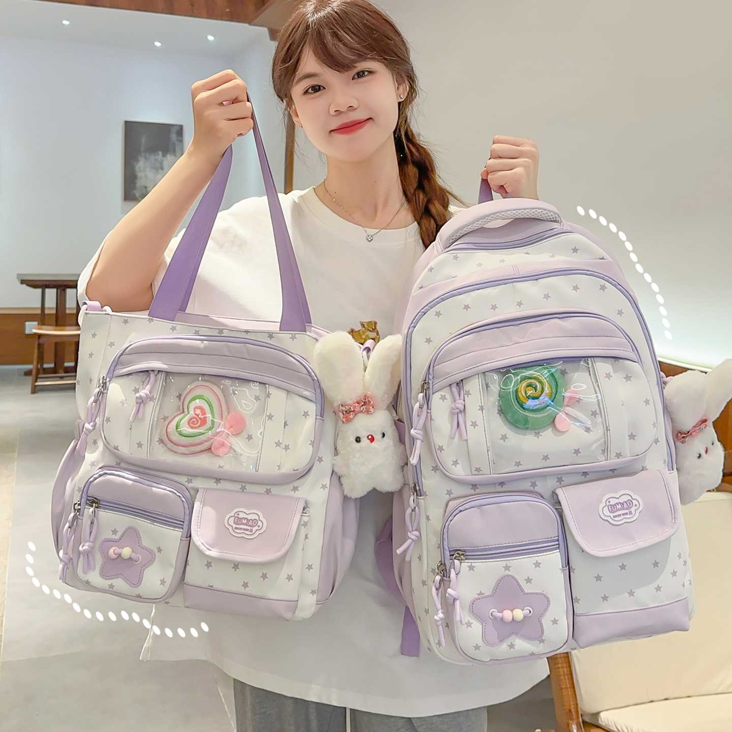 书包女生小学生三到六年级女童