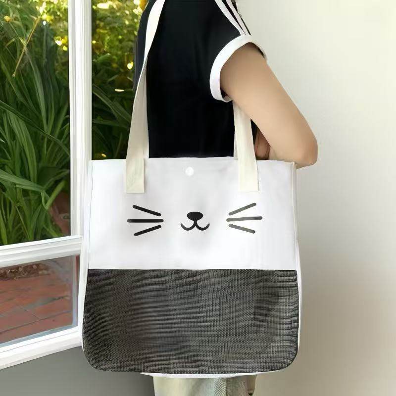 猫包外出单肩包透气小型犬宠物包猫咪斜跨包轻便手提帆布包,宠物/宠物食品及用品,背包/箱包,淘宝优惠券,粉丝福利购,淘宝优惠卷