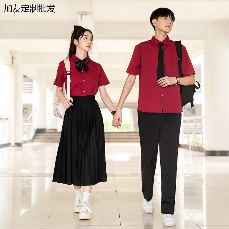 班服学院风秋季套装初中生运动会大合唱演出服装高中学生毕业校服