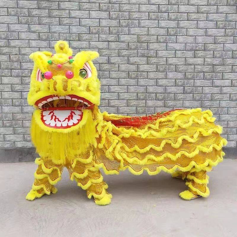 双人单人舞狮道具整套舞狮子南狮