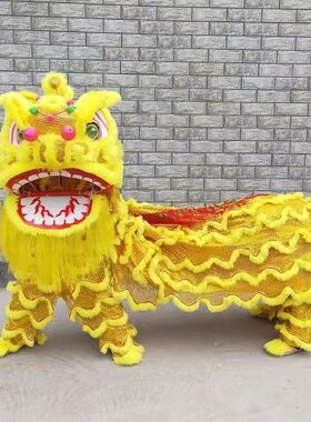 双人单人舞狮道具整套舞狮子南狮