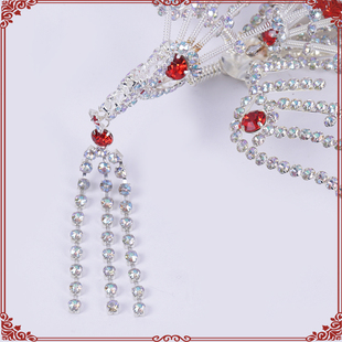 戏曲戏装舞台旦角戏剧头饰京越剧头饰木钻头面 红娘木钻大卧凤