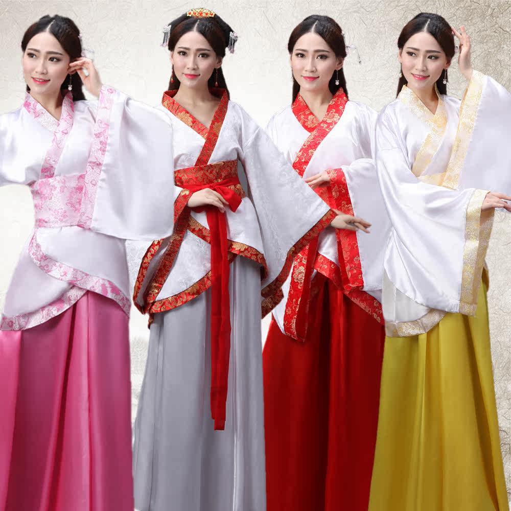 汉服女曲裾嫦娥仙女舞蹈