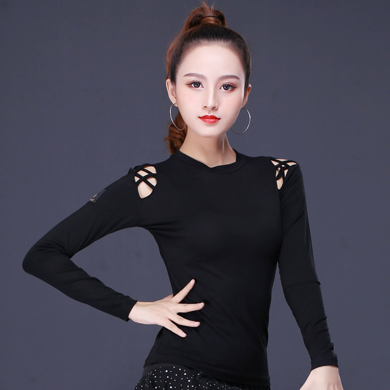 拉丁舞服装新款成人女长