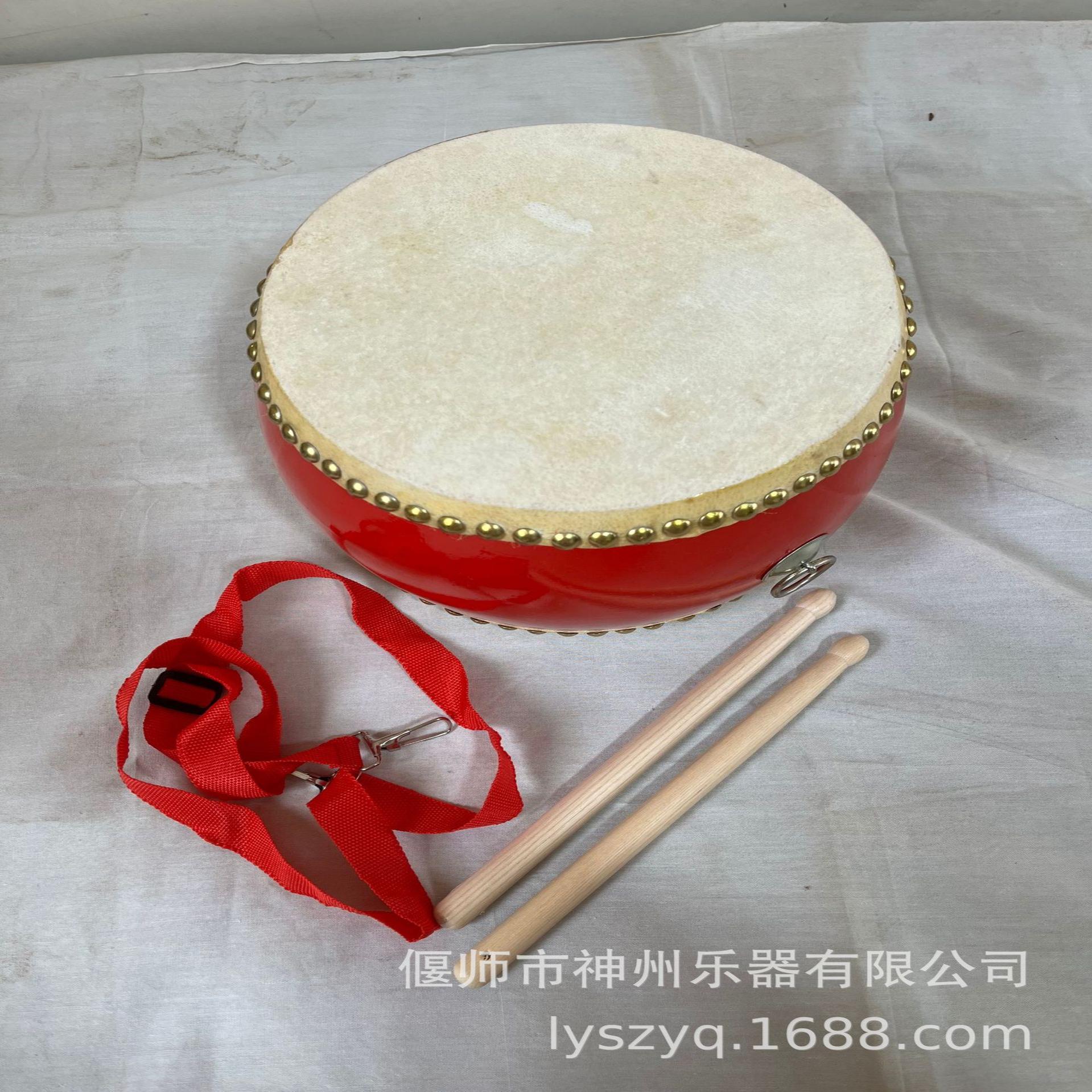 马氏堂鼓7寸牛皮堂鼓木质厂家