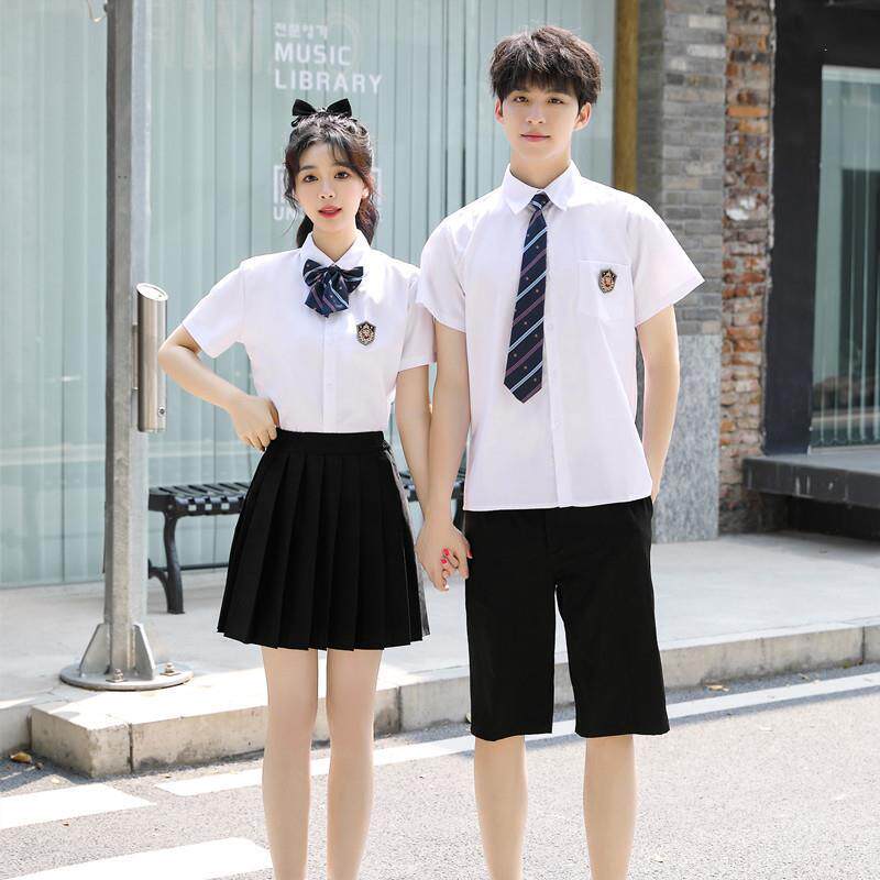 毕业班服学院风校服套装学生百褶裙初中生合唱演出服高中生运动会