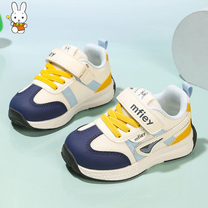 班纳米菲春秋款童鞋男童鞋子儿童运动鞋2-7岁3软底小童宝宝学步鞋