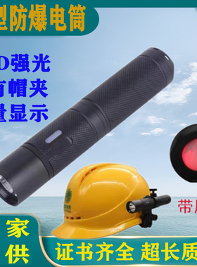SW2103微型防爆电筒JW7302A强光充电LED防水消防帽带应急工作灯