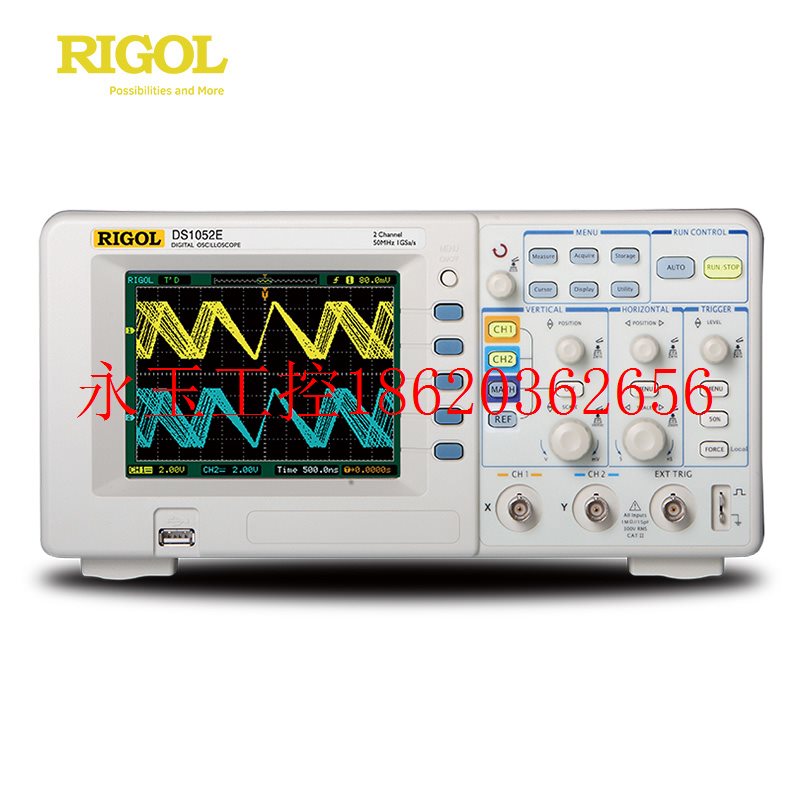 极速议价RcIGOL普源示波器DS1102Z-E双通道数字示波器