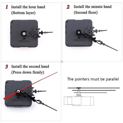 极速10cm 15gcm Silicone Clock Mold Clock Resin Silicone Moul
