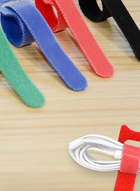 极速20/50pcs T-typne Cable Tie Wire Reusable Cord Organizer