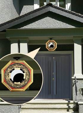 极速小八卦镜化解窗户法s器门口凸镜凹面入户门对着电梯口马路阳