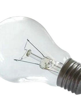 极速白织灯泡E27螺口220V36v24v127v老式钨丝透V明黄光照明灯泡