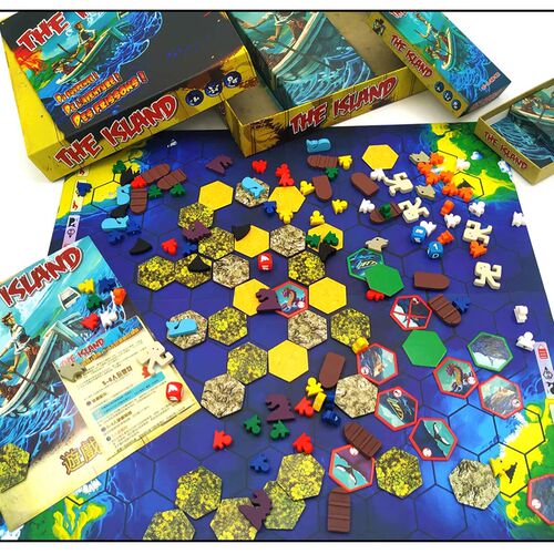 极速Neaw High Quality Cards Game The Island Escape From Atla