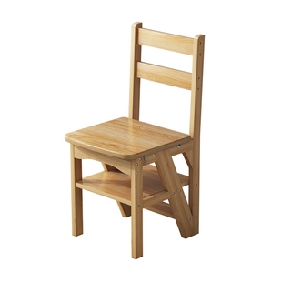 Sollid Two Wood Multifunctional step Household 极速Shipping