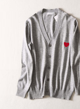 极速2020 Cashmere Woolen Cardigan Men FashMion V-neck Mens S