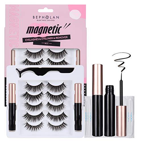 极速BEPHOLAN Magnetic Eyeliner Lashes KitZ (004)