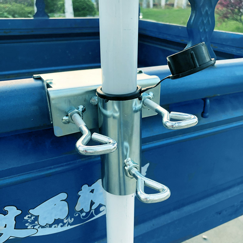 极速户外摆摊伞神器三轮车撑伞架货车固I定架子太阳伞底座遮阳伞